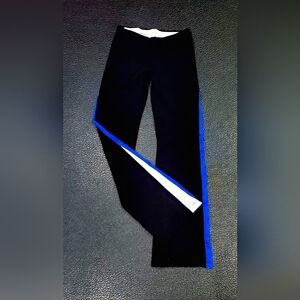 Bebe Sport Logo BLK/Sapphire/White Pants - Medium.